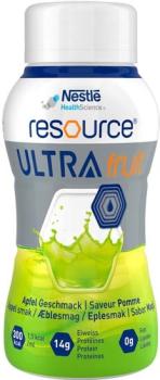 Resource Ultra Fruit Apfel flüssig, 6 x 4 x 200 ml